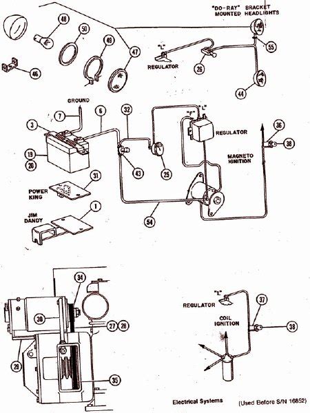 basic wiring schematics power king 1620 